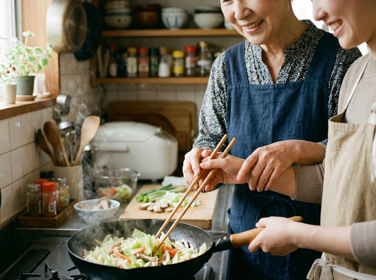 スタッフが一緒に働く様子
